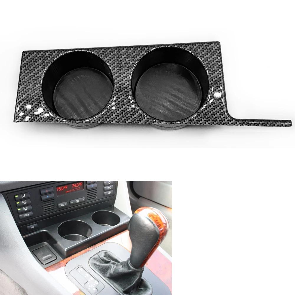 Car Auto Drink Double Cup Holder Console Center Drink Cover For BMW BMW E39 525i 528i 530i 540i